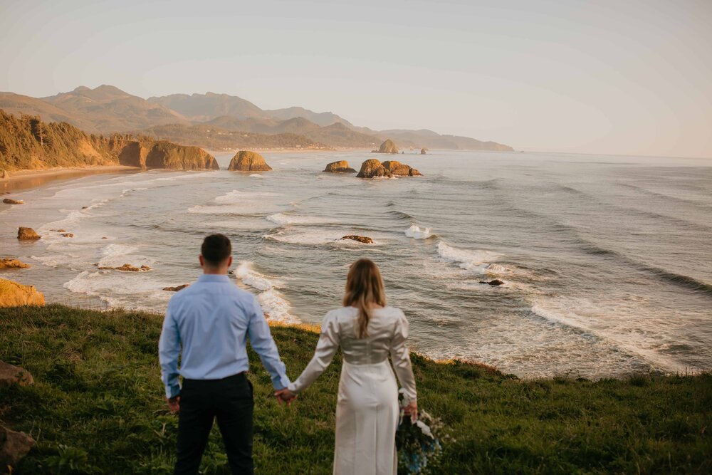 Cannon Beach Oregon Elopement