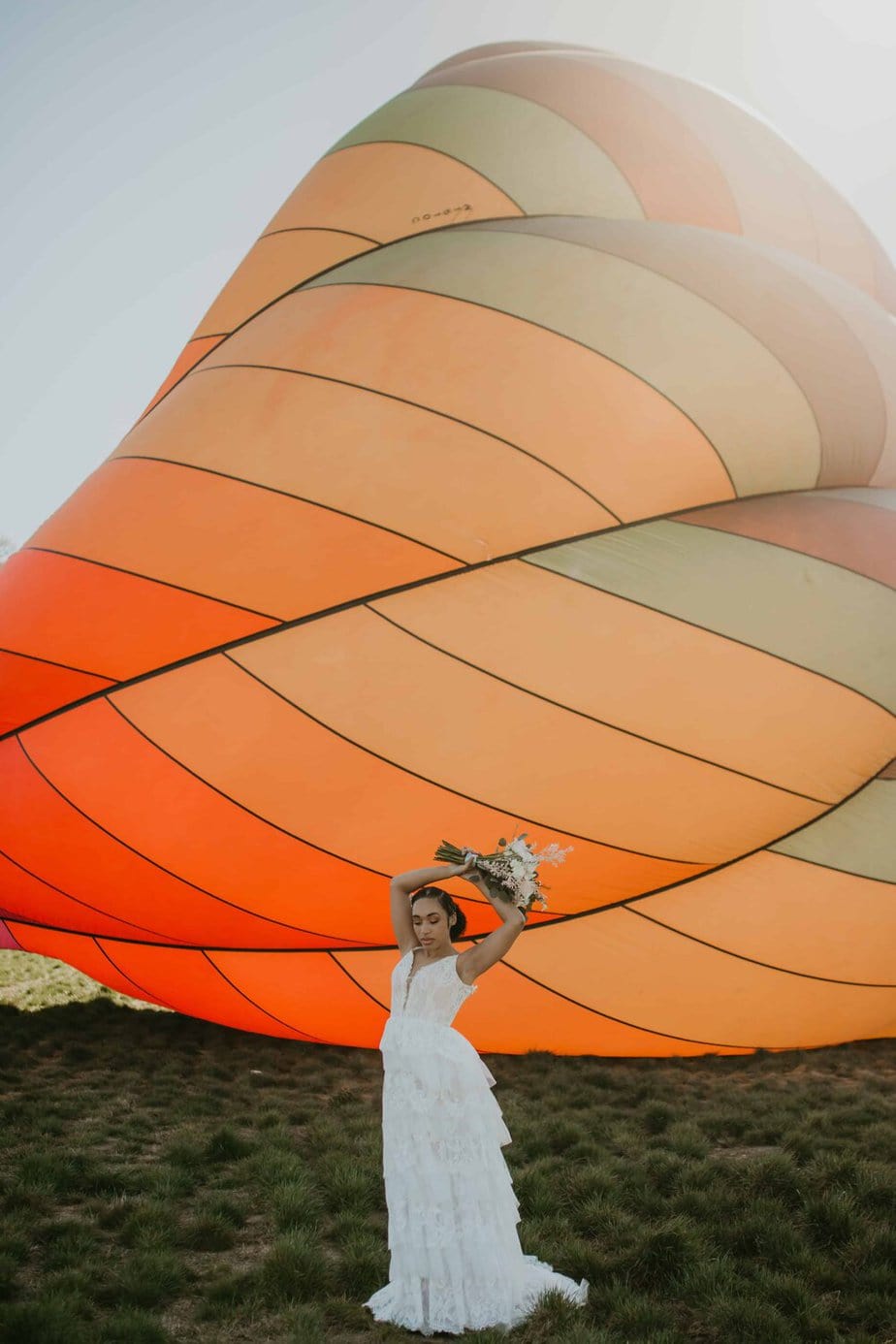 Oregon Hot Air Balloon Elopement