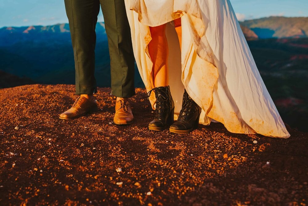 Adventurous Hawaii Elopement